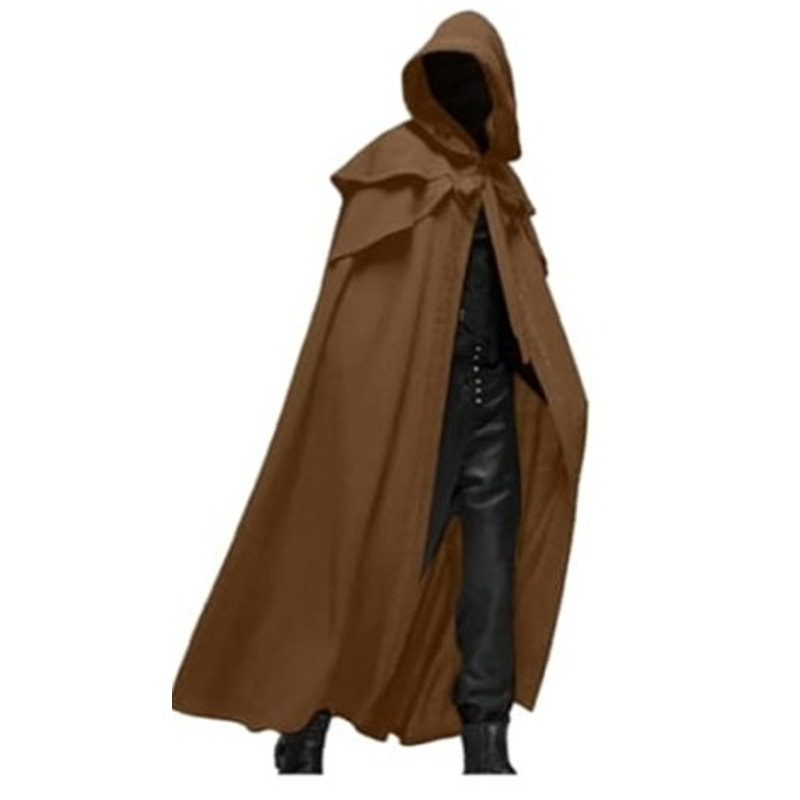 Halloween Costume Renaissance Hooded Cloak Cosplay Costumes Cloak Gothic Robe